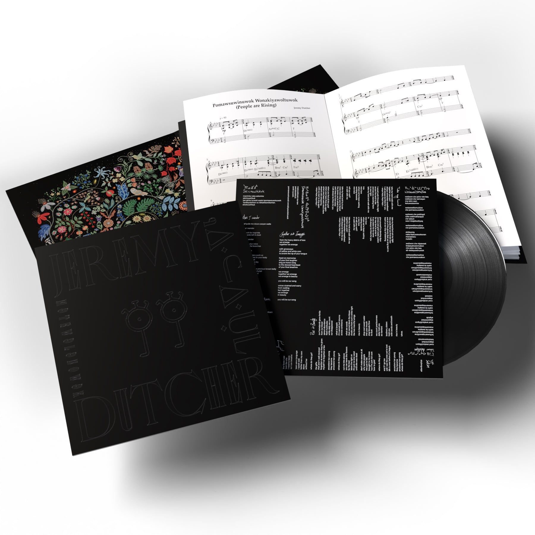 Combo: Vinyle + Cahier de partitions - Motewolonuwok + Songbook ⁃ Volume 1